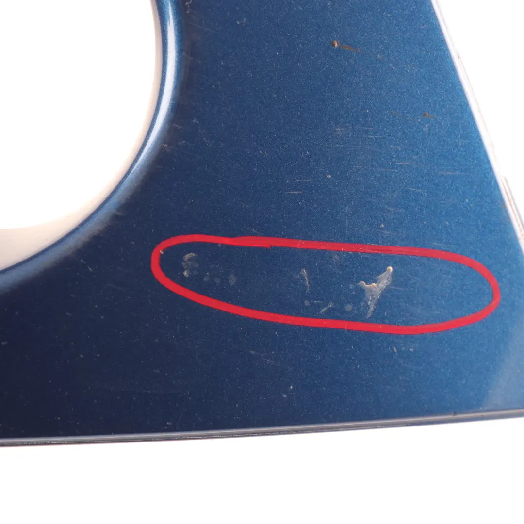 Pare chocs avant droit Lightning Blue 2751562 pour Mini Cooper One R55 R56 à propos du numéro de pièce 0430224 Mini Cooper One R55 R56 Pare chocs avant droit Lightning Blue 2751562 - SKU 0430224-LB1 - Numéro de pièce 0430224