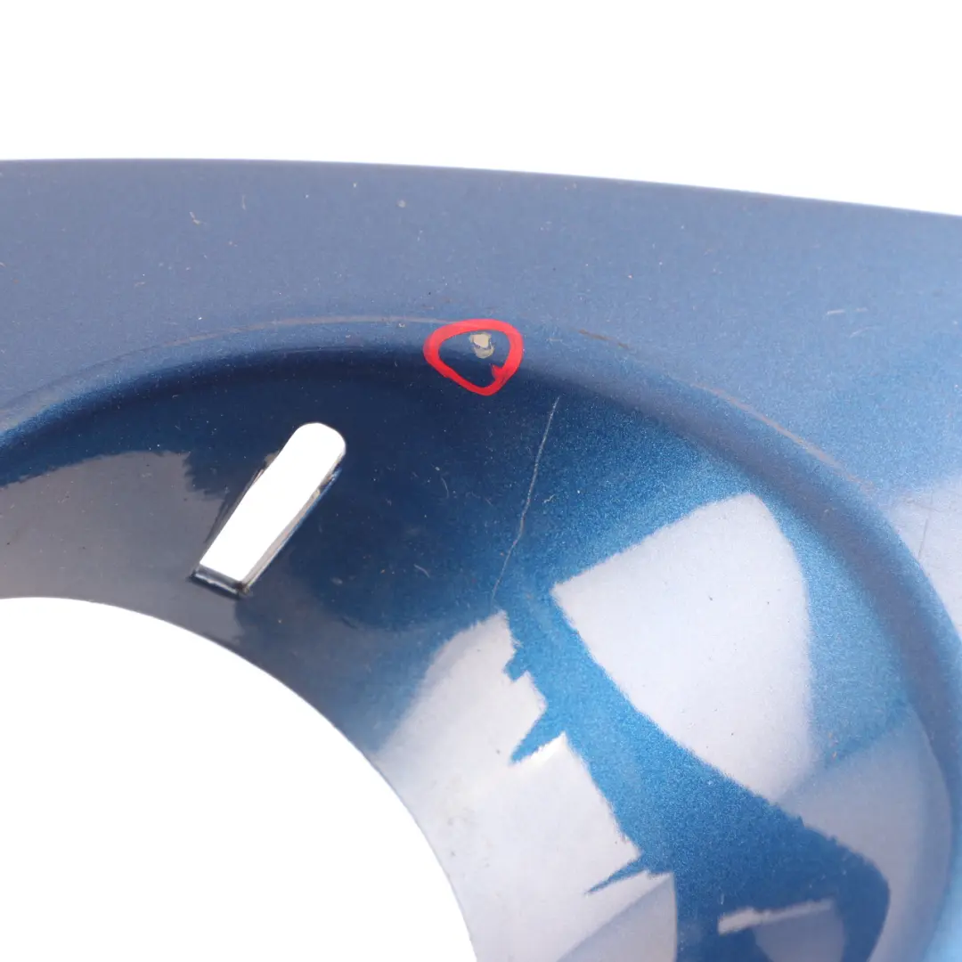 Parachoques delantero derecho Lightning Blue 2751562 para Mini Cooper One R55 R56 con número de pieza 0430224 Mini Cooper One R55 R56 Parachoques delantero derecho Lightning Blue 2751562 - SKU 0430224-LB1 - Número de pieza 0430224