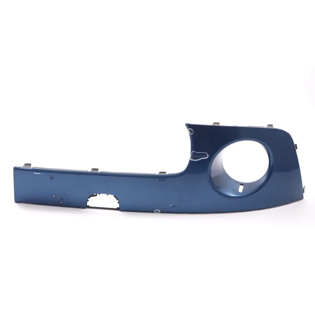 Panneau garniture pare-chocs avant droit Lightning Bleu 2751562 pour Mini R55 R56 à propos du numéro de pièce 430224 Mini R55 R56 Panneau garniture pare-chocs avant droit Lightning Bleu 2751562 - SKU 0430224-LB - Numéro de pièce 430224