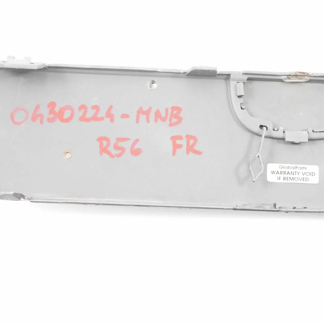 Mini Cooper R55 R56 Pannello paraurti anteriore destro Midnight Nero 2751562 - SKU 0430224-MNB - Numero di parte 0430224