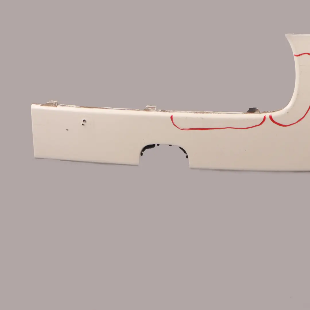 Front Bumper Panel Trim Right O/S Pepper White 2753658 to Mini Cooper R55 R56 with Part number 0430224 Mini Cooper R55 R56 Front Bumper Panel Trim Right O/S Pepper White 2753658 - SKU 0430224-PW1 - Part number 0430224