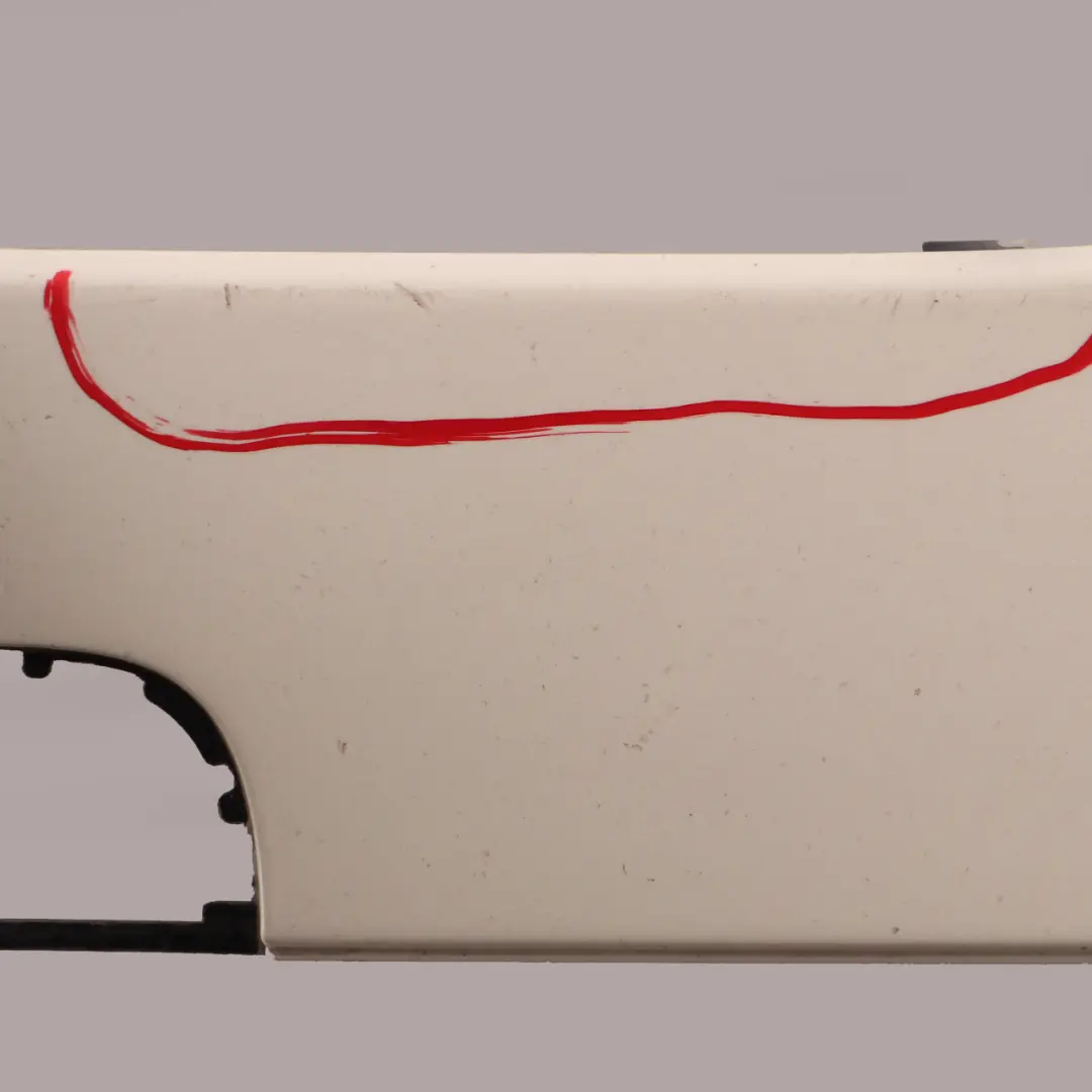 Front Bumper Panel Trim Right O/S Pepper White 2753658 to Mini Cooper R55 R56 with Part number 0430224 Mini Cooper R55 R56 Front Bumper Panel Trim Right O/S Pepper White 2753658 - SKU 0430224-PW1 - Part number 0430224