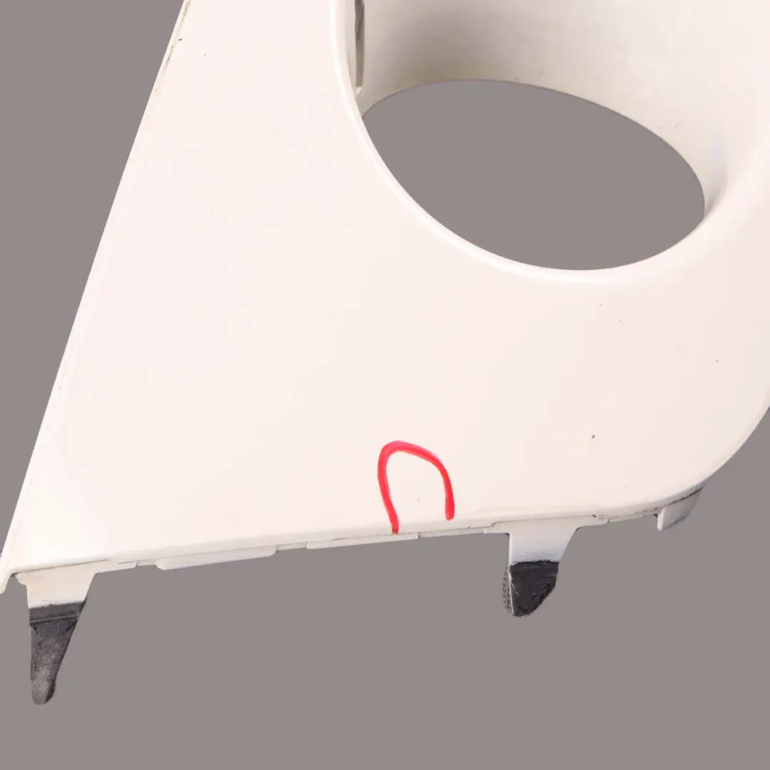 Parachoques Delantero Derecho Pepper Blanco 850 para Mini R55 R56 Cooper con número de pieza 0430224 Mini R55 R56 Cooper Parachoques Delantero Derecho Pepper Blanco 850 - SKU 0430224-PW3 - Número de pieza 0430224