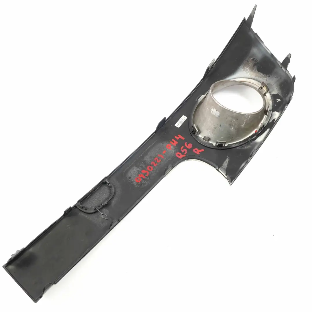 Stoßstange Blende Vorne Rechts Pepper White Weiss - 850 2751562 für Mini R55 R56 mit Teilenummer 0430224 Mini R55 R56 Stoßstange Blende Vorne Rechts Pepper White Weiss - 850 2751562 - SKU 0430224-PW4 - Teilenummer 0430224