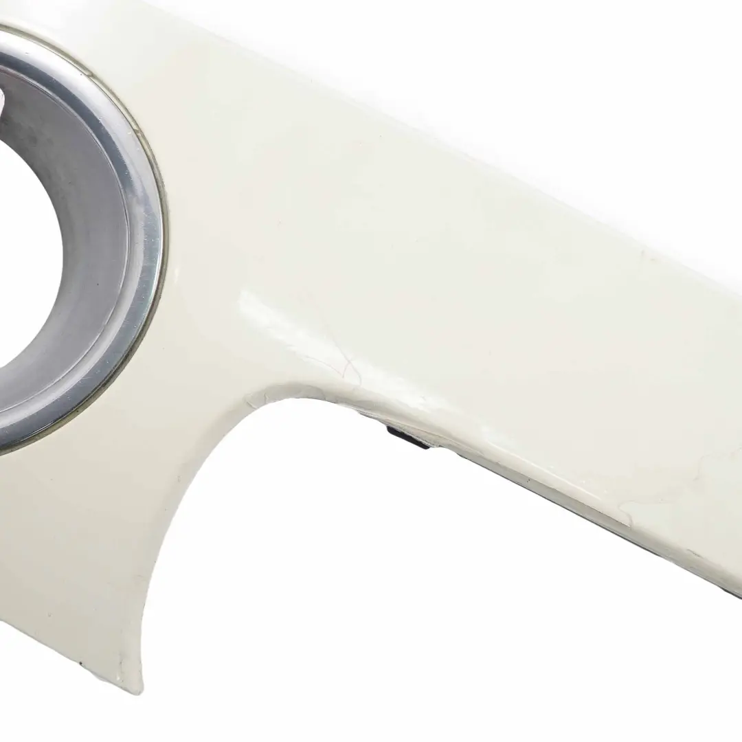 Mini R55 R56 Stoßstange Blende Vorne Rechts Pepper White Weiss - 850 2751562 - SKU 0430224-PW4 - Teilenummer 0430224