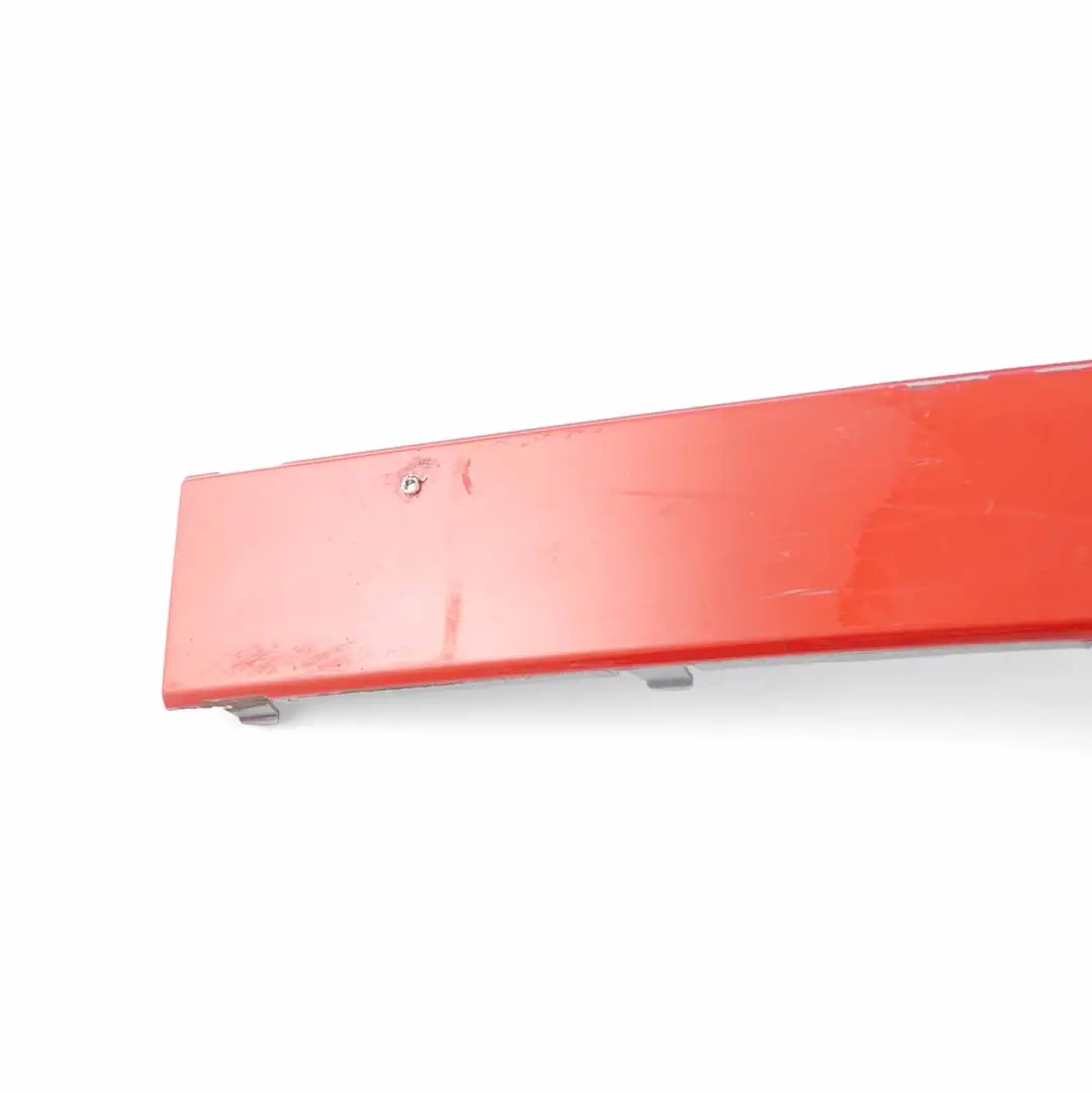 Mini R55 R56 R57 Embellecedor Parachoques Delantero Izquierdo Chili Rojo - 851 - SKU 0430225-CHRED1 - Número de pieza 0430225