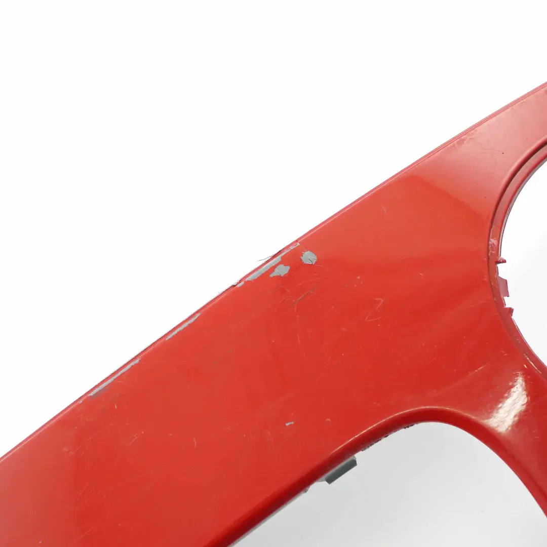 Mini R55 R56 R57 Embellecedor Parachoques Delantero Izquierdo Chili Rojo - 851 - SKU 0430225-CHRED1 - Número de pieza 0430225
