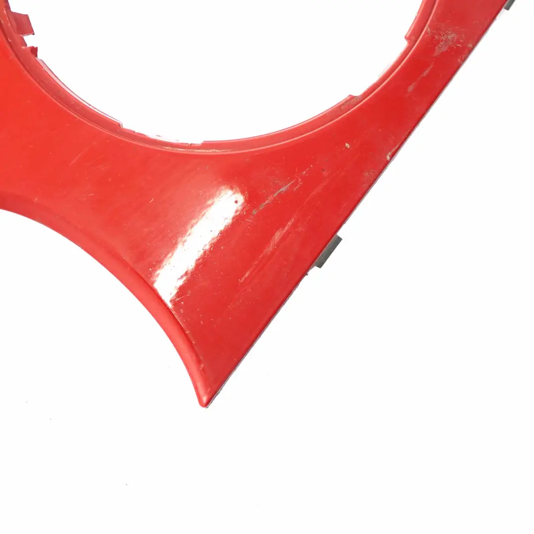 Mini R55 R56 R57 Embellecedor Parachoques Delantero Izquierdo Chili Rojo - 851 - SKU 0430225-CHRED1 - Número de pieza 0430225