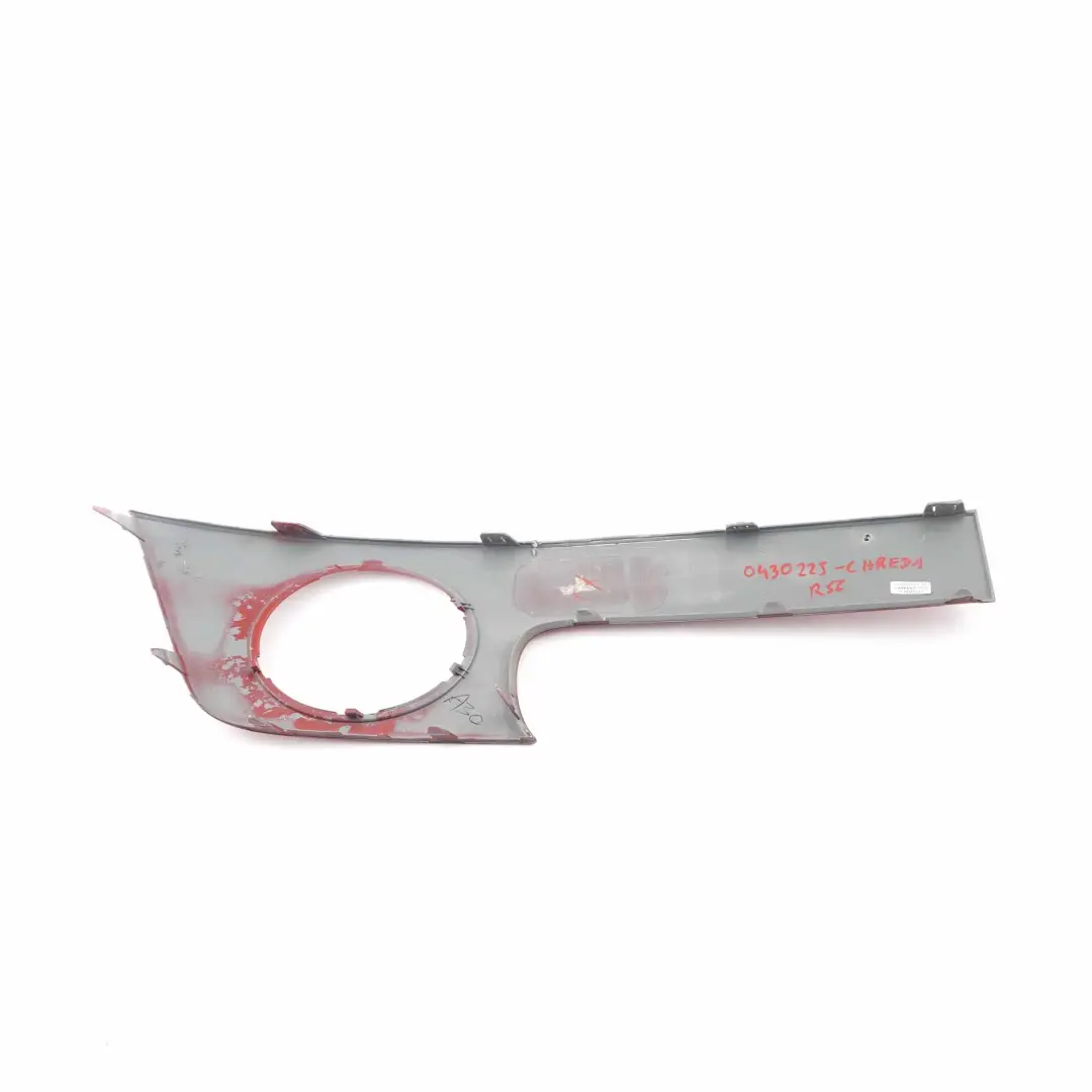 Mini R55 R56 R57 Embellecedor Parachoques Delantero Izquierdo Chili Rojo - 851 - SKU 0430225-CHRED1 - Número de pieza 0430225