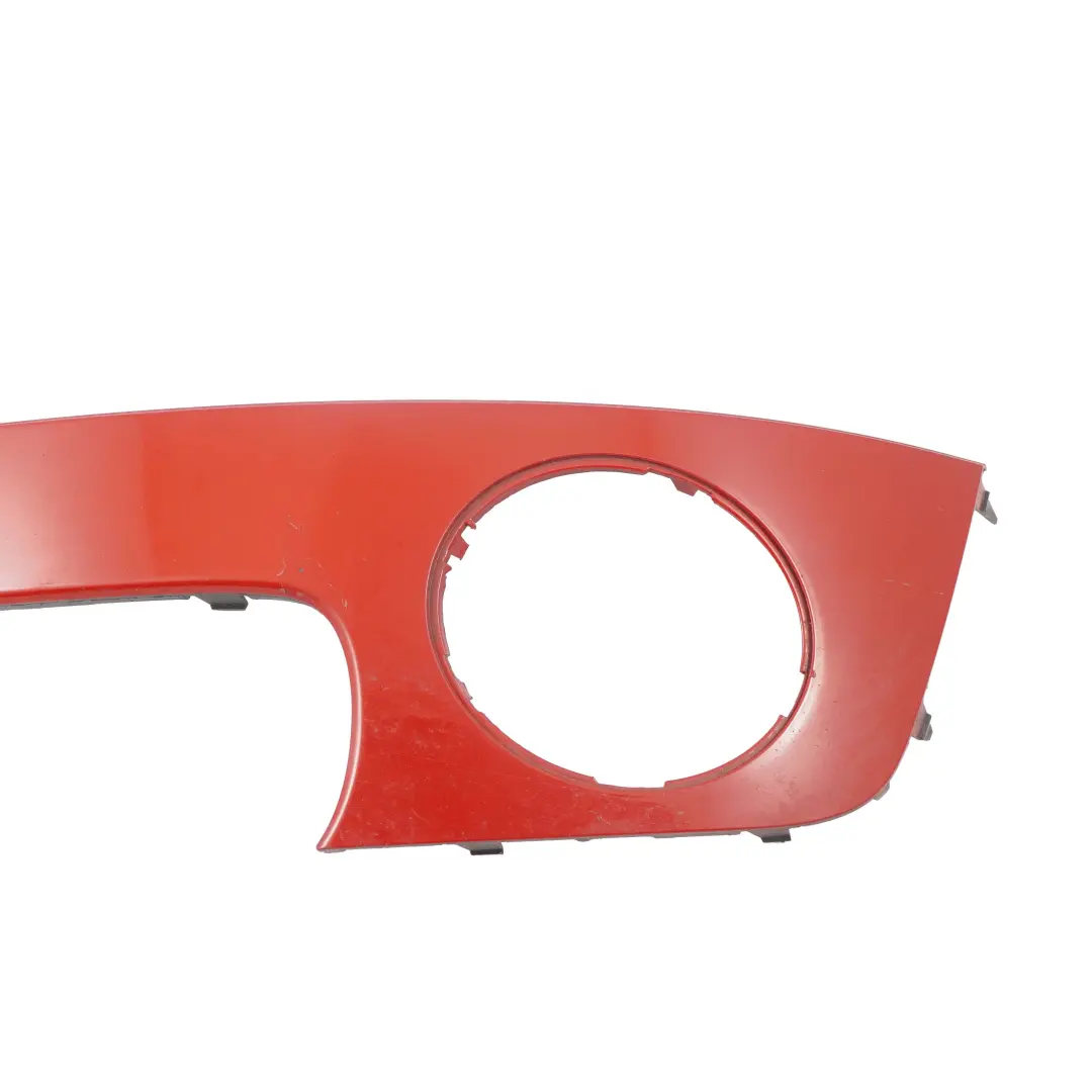 Mini Cooper 2 R55 R56 R57 Front Bumper Trim Panel Left N/S Chili Red - 851 - SKU 0430225-CHRED2 - Part number 0430225