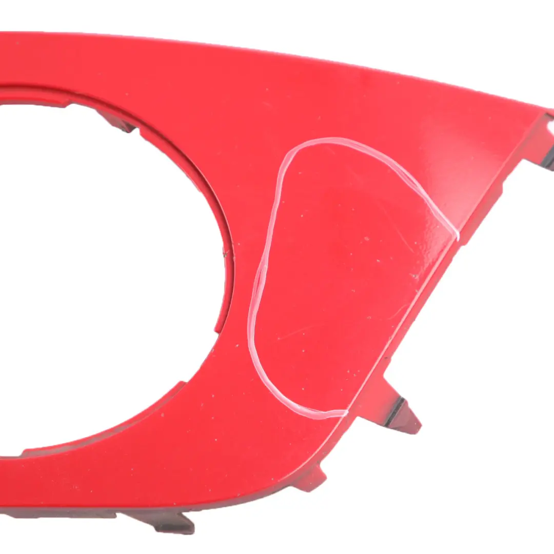 Mini Cooper R55 R56 R57 Blende Stossfänger Vorn Links Chili Red Rot - 851 - SKU 0430225-CHRED - Teilenummer 0430225