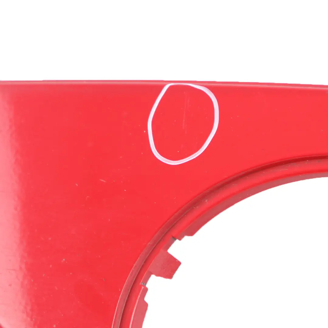 Mini Cooper R55 R56 R57 Blende Stossfänger Vorn Links Chili Red Rot - 851 - SKU 0430225-CHRED - Teilenummer 0430225