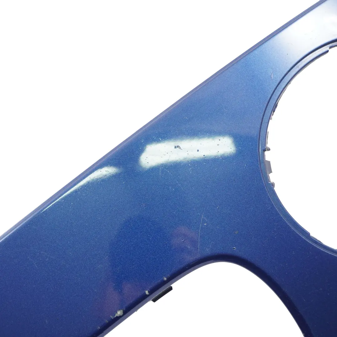 Front Bumper Trim Panel Cover Left N/S Lightning Blue to Mini Cooper One R55 R56 2 with Part number 0430225 Mini Cooper One R55 R56 2 Front Bumper Trim Panel Cover Left N/S Lightning Blue - SKU 0430225-LB2 - Part number 0430225