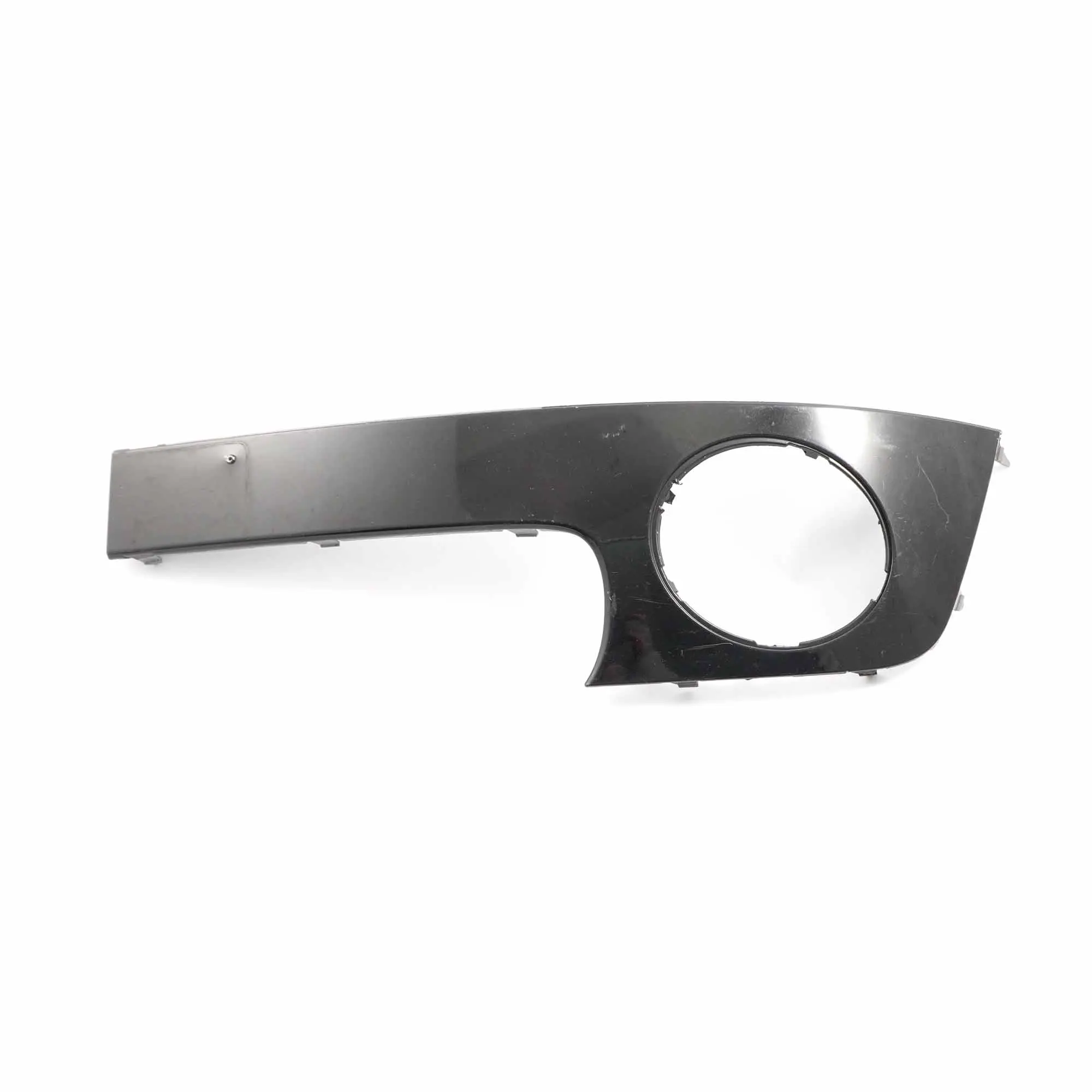 Mini R55 R56 R57 Frontstoßstange Links Zierblende Midnight Black Schwarz - A94