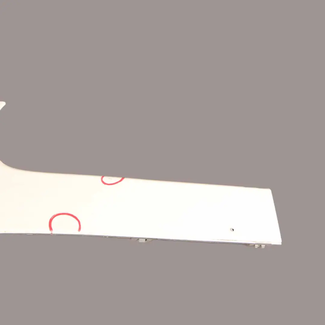 Parachoques Delantero Izquierdo Embellecedor Blanco Pimienta para Mini One R56 con número de pieza 0430225 Mini One R56 Parachoques Delantero Izquierdo Embellecedor Blanco Pimienta - SKU 0430225-PW1 - Número de pieza 0430225