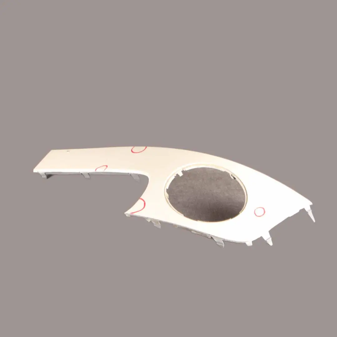 Mini Cooper One R55 R56 R57 Front Bumper Left N/S Trim Panel Pepper White - SKU 0430225-PW1 - Part number 0430225