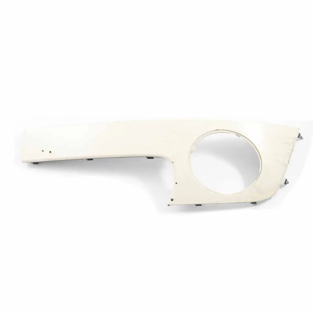 Mini Cooper R56 R57 Parachoques Delantero Izquierdo Embellecedor Blanco Pimienta - SKU 0430225-PW4 - Número de pieza 0430225