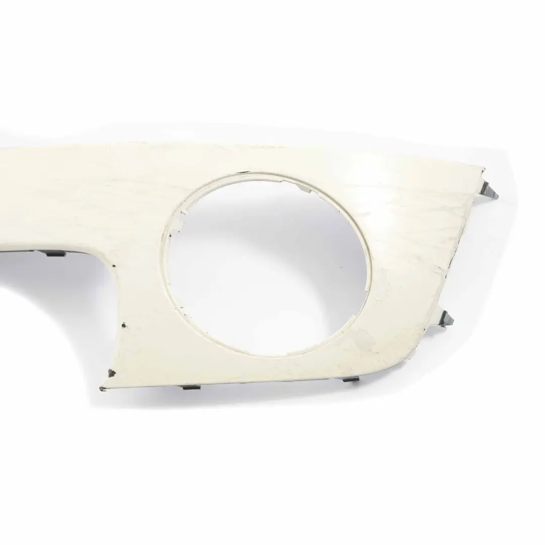 Front Bumper Left N/S Trim Panel Pepper White - 850 to Mini R55 R56 R57 with Part number 0430225 Mini R55 R56 R57 Front Bumper Left N/S Trim Panel Pepper White - 850 - SKU 0430225-PW4 - Part number 0430225