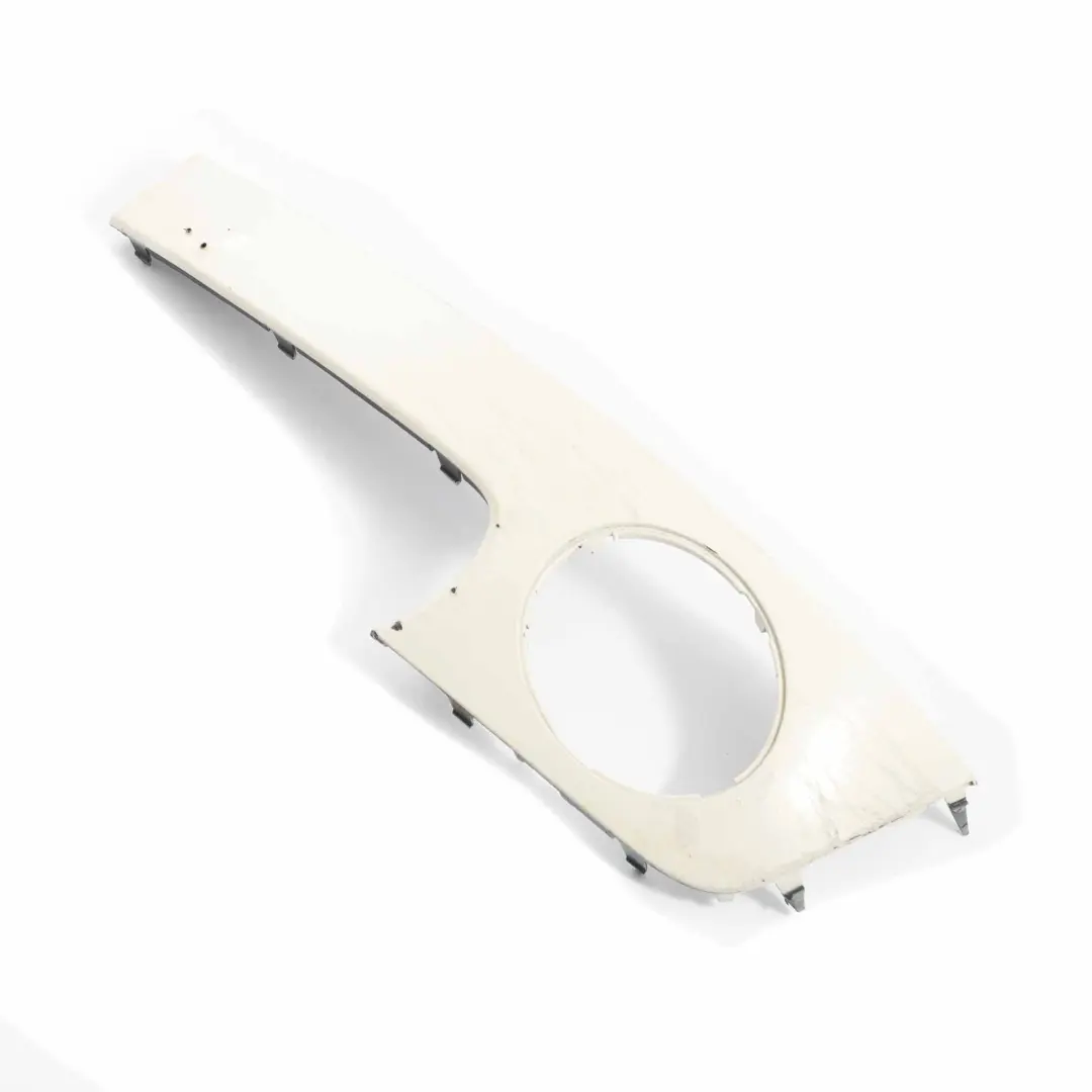 Parachoques Delantero Izquierdo Embellecedor Blanco Pimienta para Mini Cooper R56 R57 con número de pieza 0430225 Mini Cooper R56 R57 Parachoques Delantero Izquierdo Embellecedor Blanco Pimienta - SKU 0430225-PW4 - Número de pieza 0430225