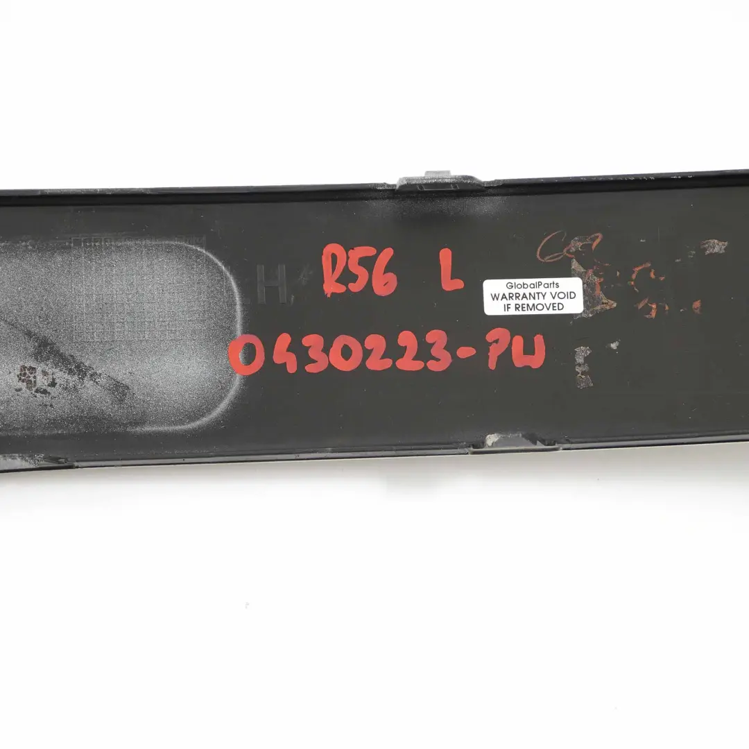 Mini Cooper R56 R57 Parachoques Delantero Izquierdo Embellecedor Blanco Pimienta - SKU 0430225-PW4 - Número de pieza 0430225