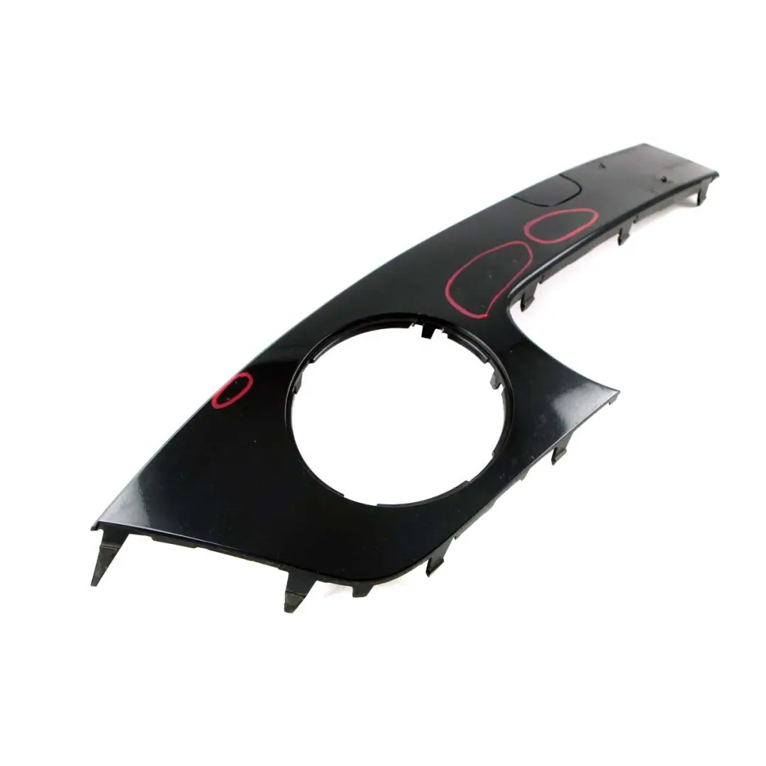 MINI Cooper One R55 R56 R57 Frontstoßstange Trim Panel rechts Astro Schwarz A25 - SKU 0430226-ASB - Teilenummer 0430226