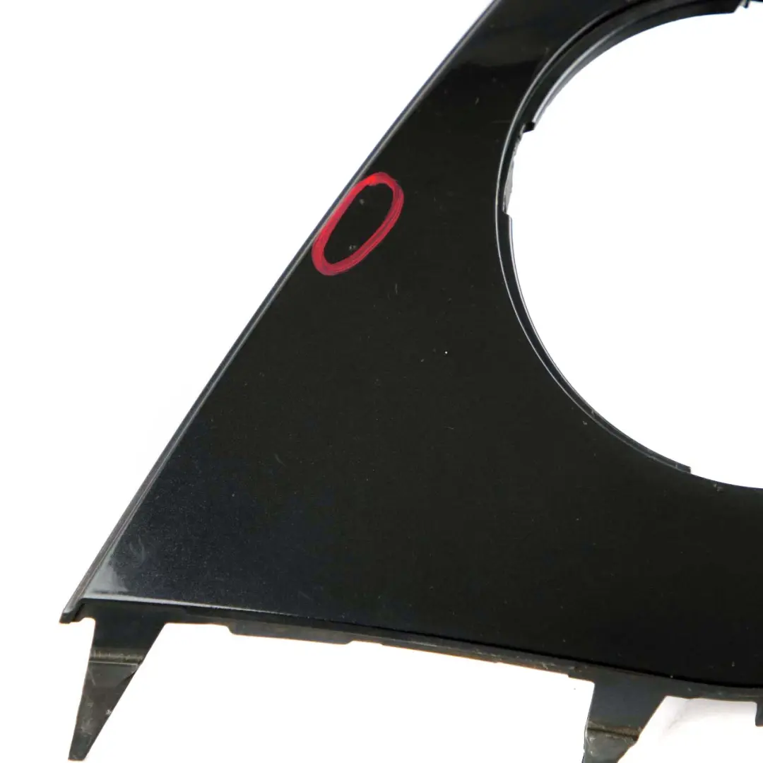 MINI Cooper One R55 R56 R57 Pannello paraurti anteriore destro Astro Black A25 - SKU 0430226-ASB - Numero di parte 0430226