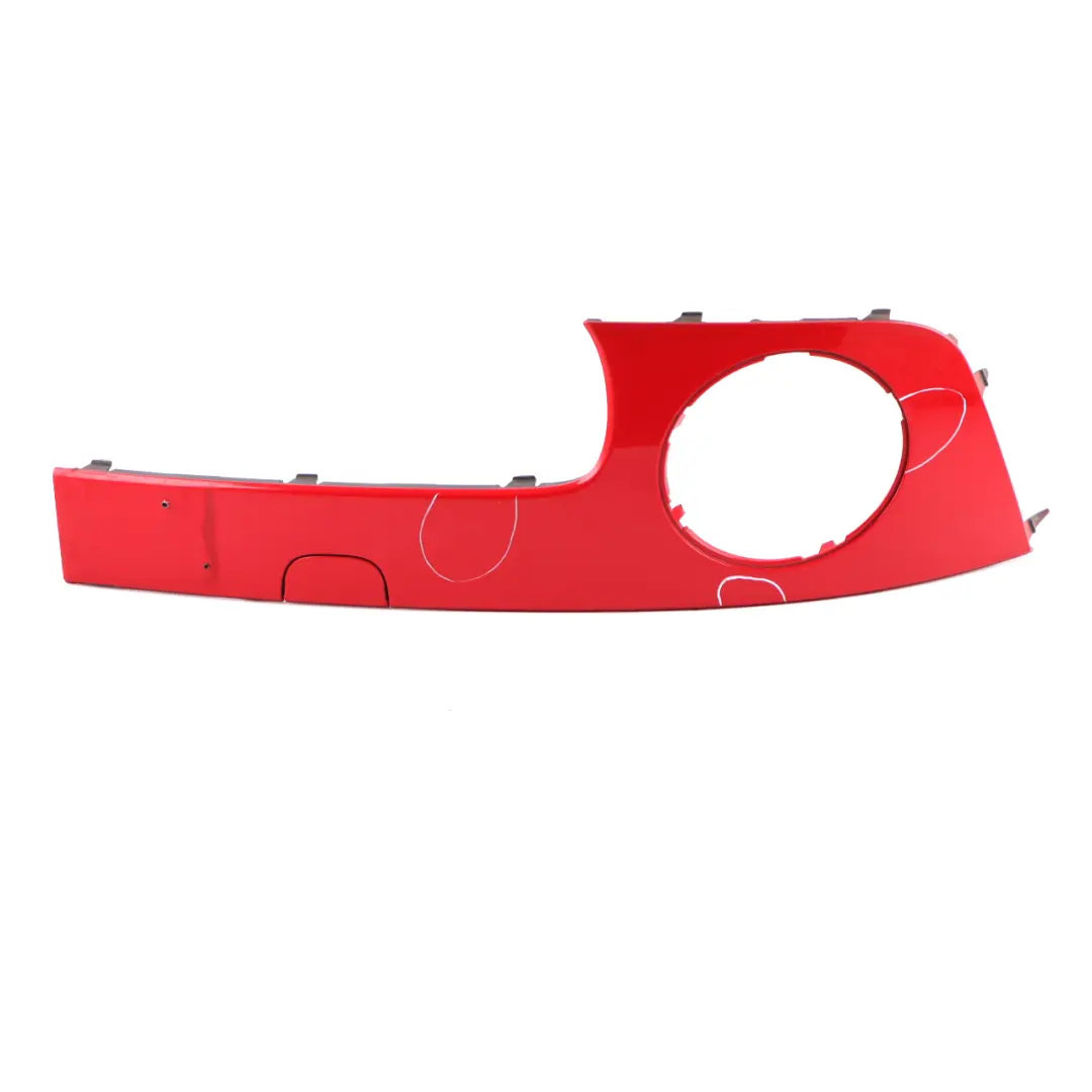 Front Bumper Trim Panel Right O/S Chili Red 851 2753658 to Mini Cooper R55 R56 R57 with Part number 0430226 Mini Cooper R55 R56 R57 Front Bumper Trim Panel Right O/S Chili Red 851 2753658 - SKU 0430226-CHRED2 - Part number 0430226