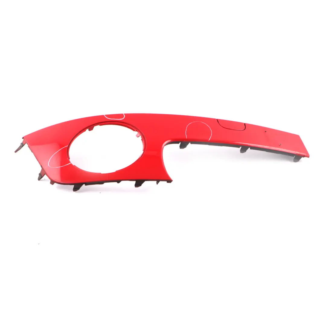 Front Bumper Trim Panel Right O/S Chili Red 851 2753658 to Mini Cooper R55 R56 R57 with Part number 0430226 Mini Cooper R55 R56 R57 Front Bumper Trim Panel Right O/S Chili Red 851 2753658 - SKU 0430226-CHRED2 - Part number 0430226