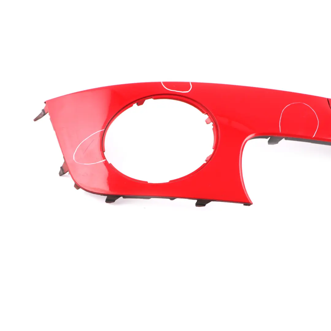 Front Bumper Trim Panel Right O/S Chili Red 851 2753658 to Mini Cooper R55 R56 R57 with Part number 0430226 Mini Cooper R55 R56 R57 Front Bumper Trim Panel Right O/S Chili Red 851 2753658 - SKU 0430226-CHRED2 - Part number 0430226