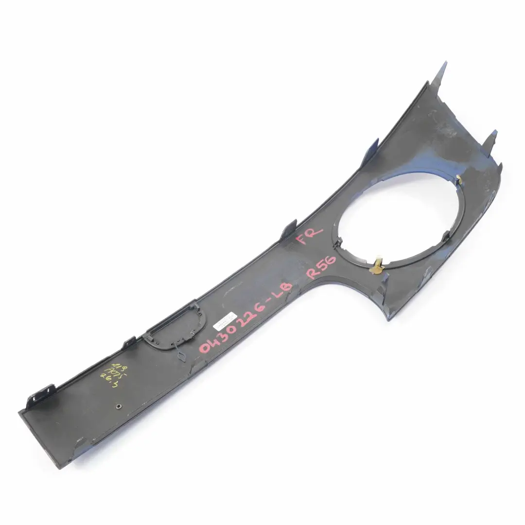 Mini Cooper R55 R56 Paraurti Modanatura Apertura Frontale Destra Fulmine Blu A63 - SKU 0430226-LB - Numero di parte 0430226