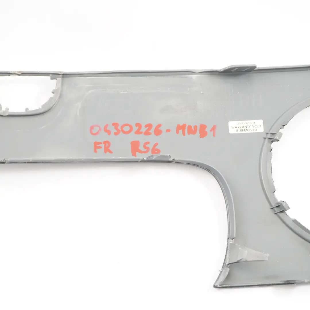 Mini R55 R56 R57 Front Bumper Trim Panel Right O/S Midnight Black Metallic A94 - SKU 0430226-MNB1 - Part number 0430226