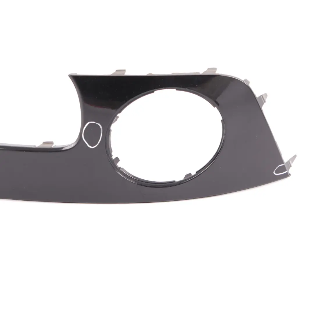 Mini R55 R56 R57 Front Bumper Trim Panel Right O/S Midnight Black Metallic A94 - SKU 0430226-MNB - Part number 0430226