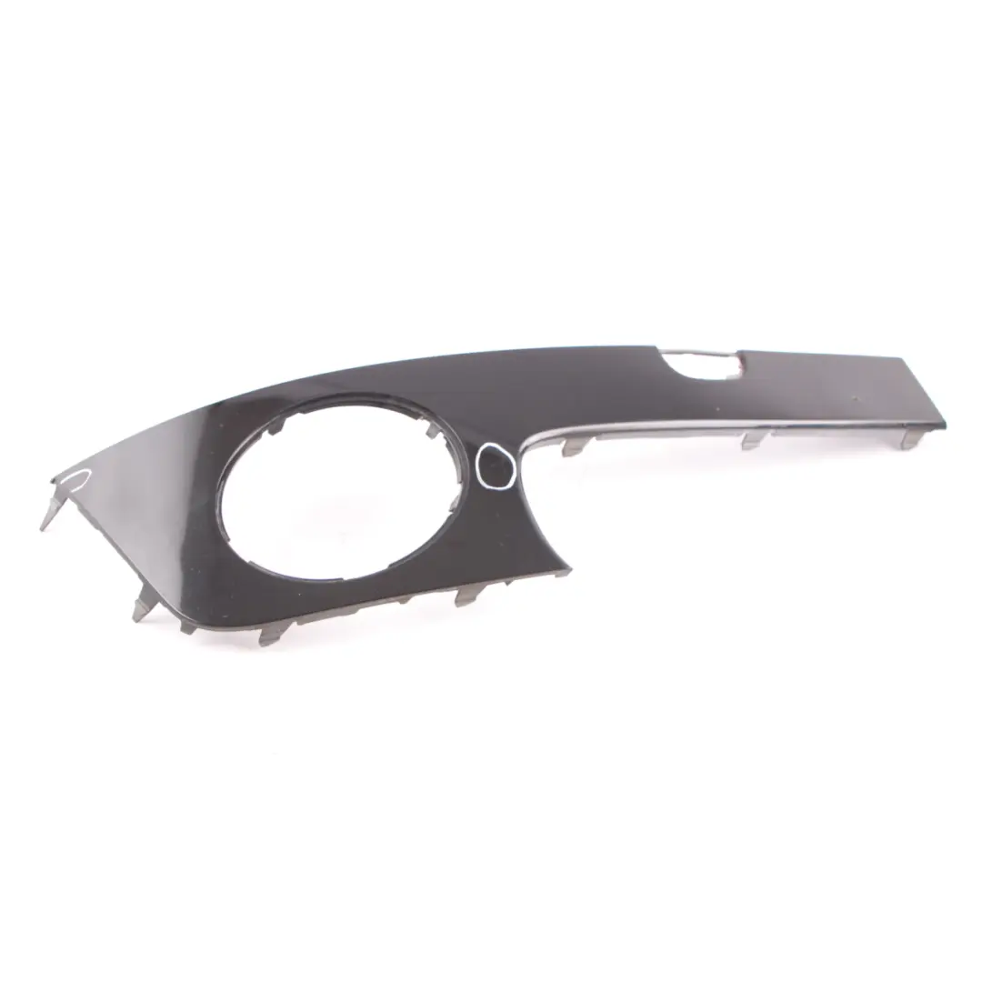 Front Bumper Trim Panel Right O/S Midnight Black Metallic A94 to Mini R55 R56 R57 with Part number 0430226 Mini R55 R56 R57 Front Bumper Trim Panel Right O/S Midnight Black Metallic A94 - SKU 0430226-MNB - Part number 0430226