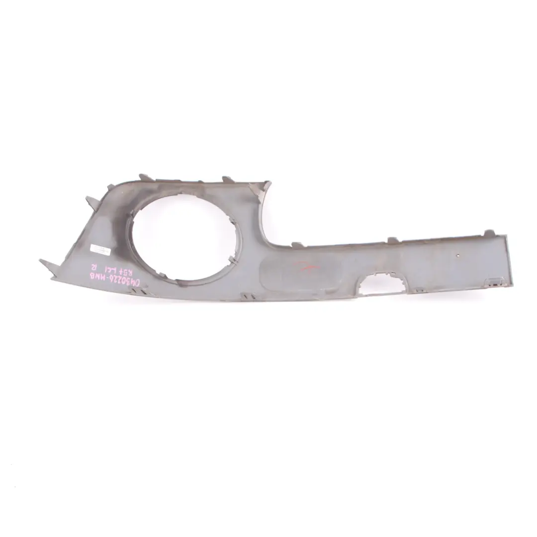 Front Bumper Trim Panel Right O/S Midnight Black Metallic A94 to Mini R55 R56 R57 with Part number 0430226 Mini R55 R56 R57 Front Bumper Trim Panel Right O/S Midnight Black Metallic A94 - SKU 0430226-MNB - Part number 0430226