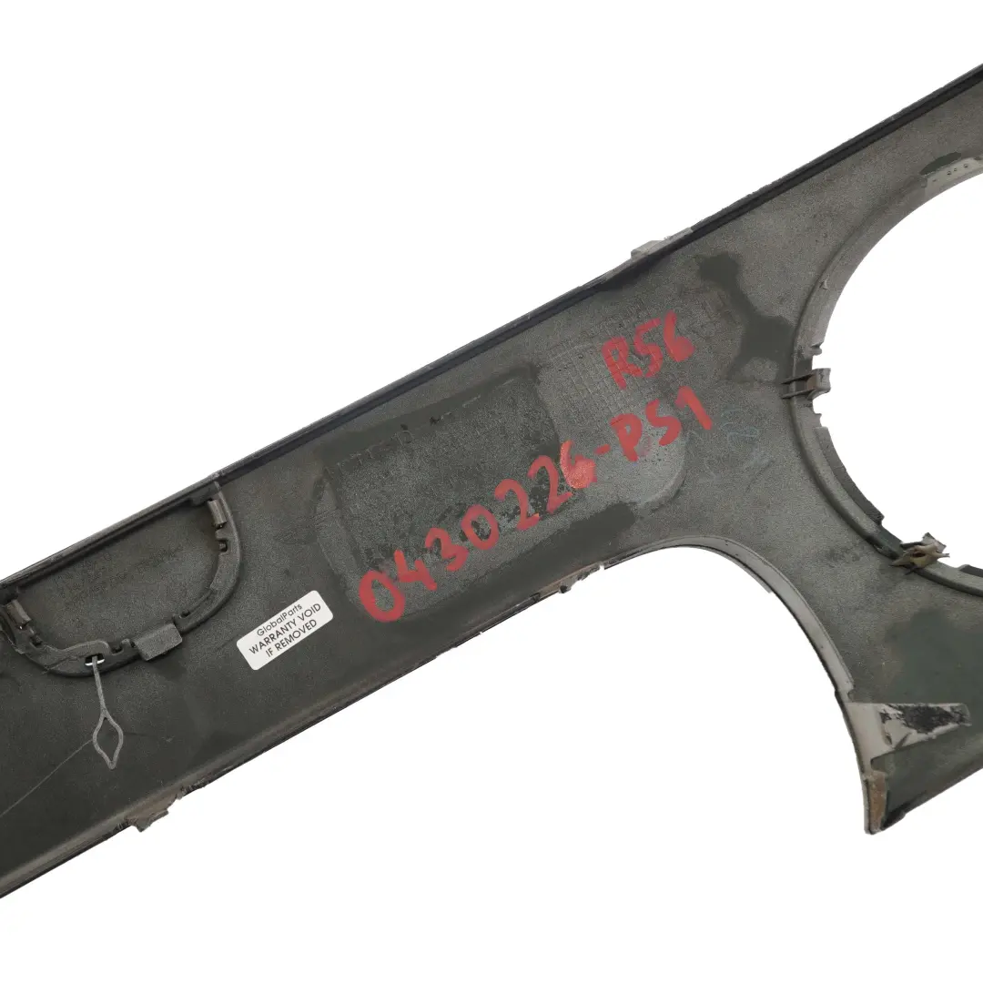 Mini Cooper One R55 R56 Sto?stangenverkleidung Frontale Dx Puro Argento 2753658 - SKU 0430226-PS1 - Numero di parte 0430226