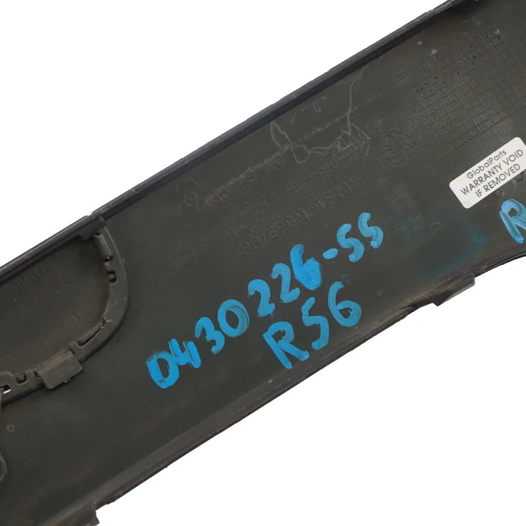 Mini Cooper One R55 R56 Sto?stangenverkleidung Frontale Destra Frizzante Argento - SKU 0430226-SS - Numero di parte 0430226