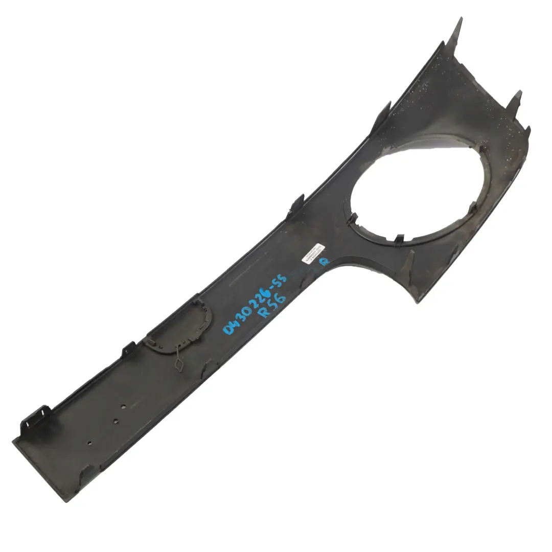 Sto?stangenverkleidung Frontale Destra Frizzante Argento per Mini Cooper One R55 R56 con numero di parte 0430226 Mini Cooper One R55 R56 Sto?stangenverkleidung Frontale Destra Frizzante Argento - SKU 0430226-SS - Numero di parte 0430226