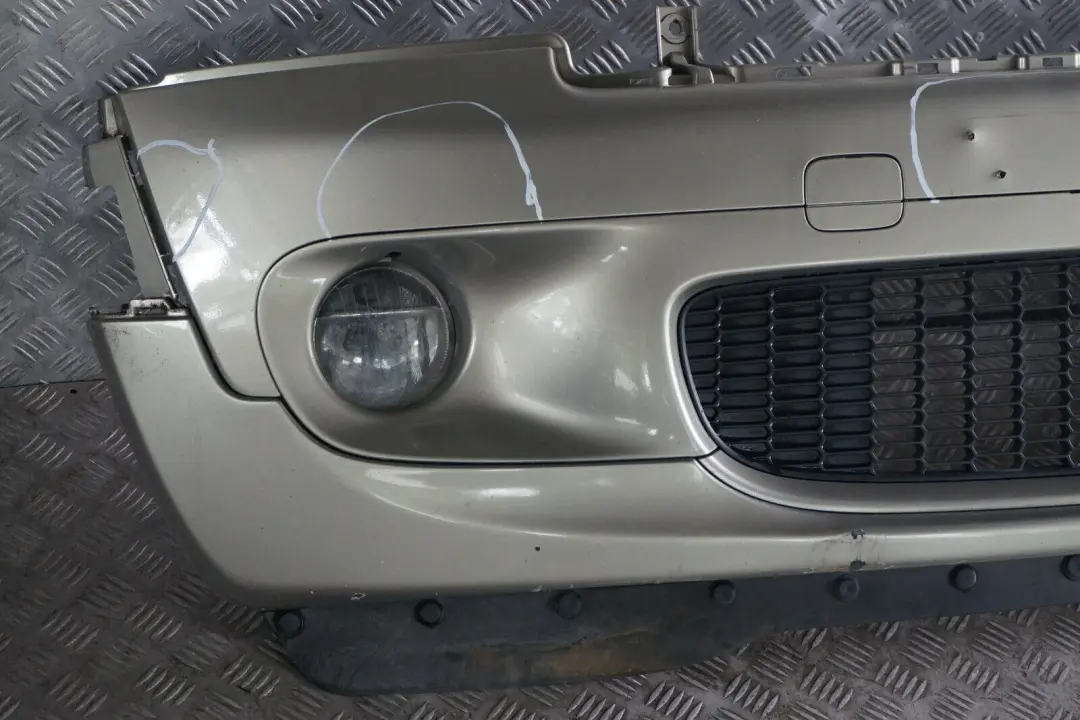 BMW Mini R55 R56 R57 Cooper S Stossfänger Vorn Sparkling Silver Silber - A60 - SKU 0430242-SS - Teilenummer 0430242