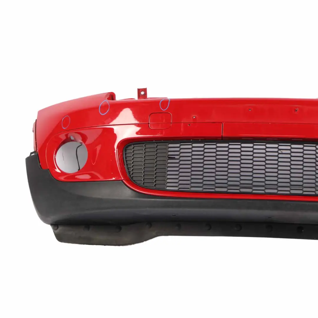 Mini Cooper S R55 R56 R57 Front Bumper Trim Panel Chili Red - 851 - SKU 0430242-CHRED - Part number 0430242