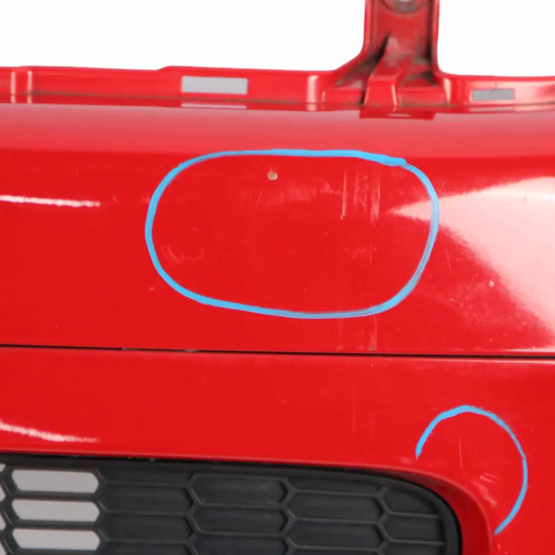 Mini Cooper S R55 R56 R57 Front Bumper Trim Panel Chili Red - 851 - SKU 0430242-CHRED - Part number 0430242