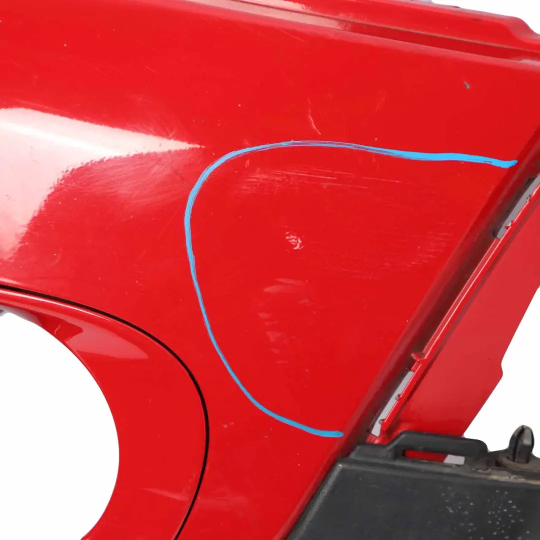 Mini Cooper S R55 R56 R57 Front Bumper Trim Panel Chili Red - 851 - SKU 0430242-CHRED - Part number 0430242
