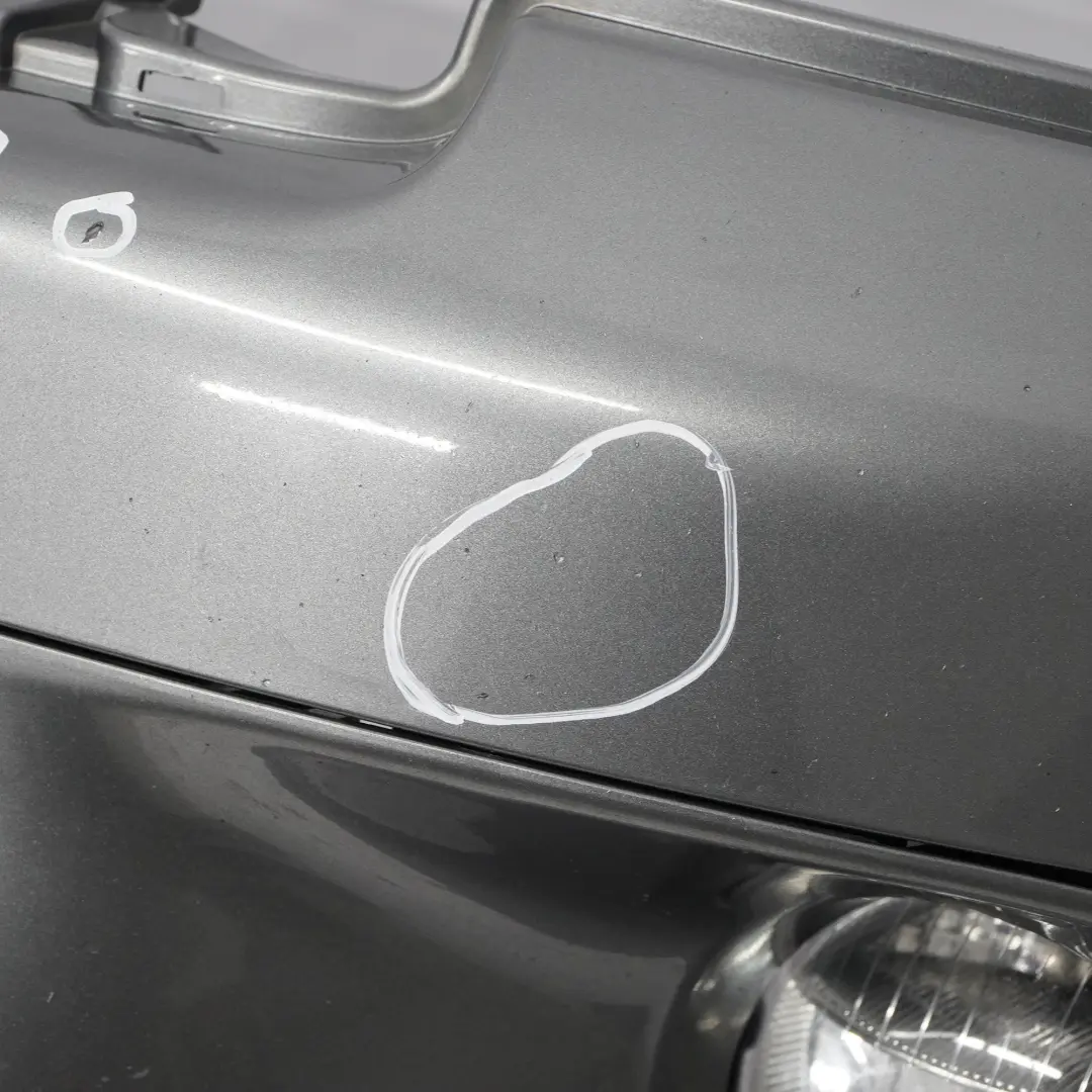 Mini R55 R56 Front Bumper Cooper S Complete Trim Panel Dark Silver Metallic 871 - SKU 0430242-DS2 - Part number 0430242