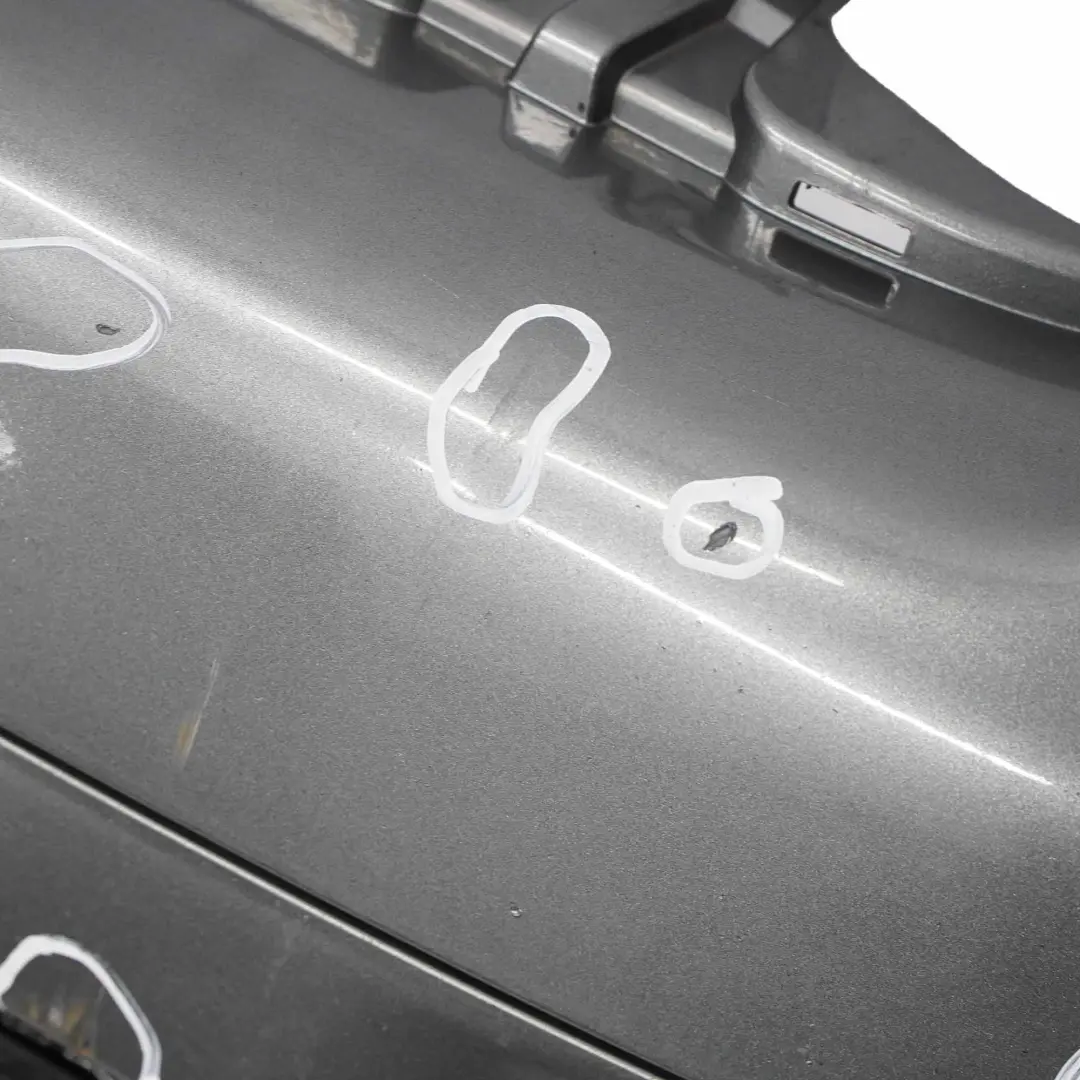 Front Bumper Cooper S Complete Trim Panel Dark Silver Metallic 871 to Mini R55 R56 with Part number 0430242 Mini R55 R56 Front Bumper Cooper S Complete Trim Panel Dark Silver Metallic 871 - SKU 0430242-DS2 - Part number 0430242