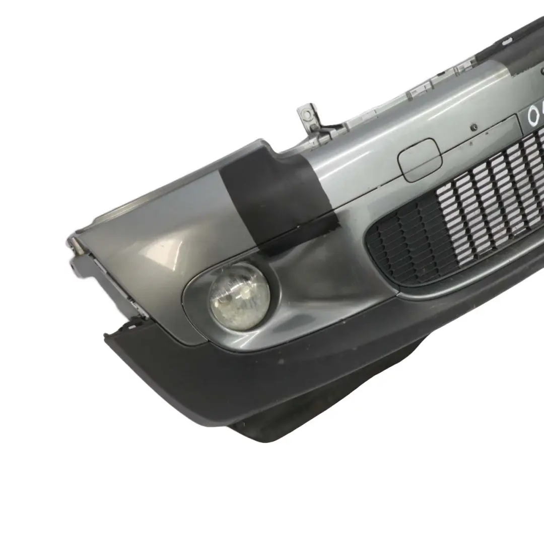 Mini Cooper S R55 R56 R57 3 Complete Front Bumper Trim Panel Dark Silver - 871 - SKU 0430242-DS3 - Part number 0430242