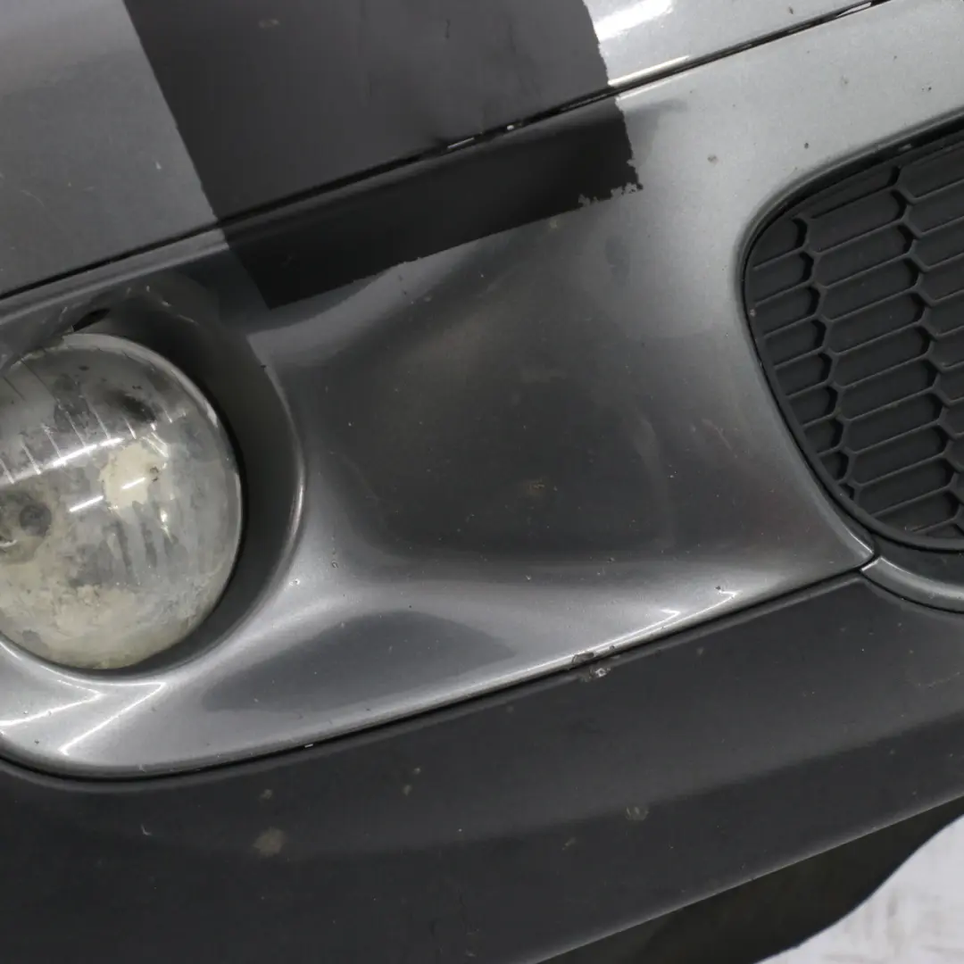 Mini Cooper S R55 R56 R57 3 Complete Front Bumper Trim Panel Dark Silver - 871 - SKU 0430242-DS3 - Part number 0430242