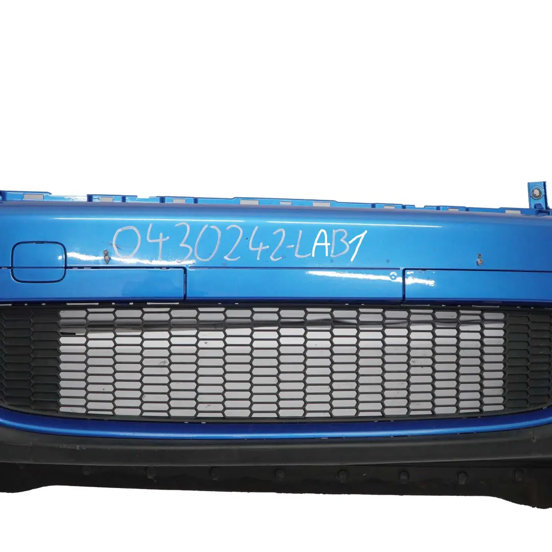 Front Bumper Cooper S Trim Panel Laser Blue Metallic - A59 to Mini R55 R56 with Part number 0430242 Mini R55 R56 Front Bumper Cooper S Trim Panel Laser Blue Metallic - A59 - SKU 0430242-LAB1 - Part number 0430242