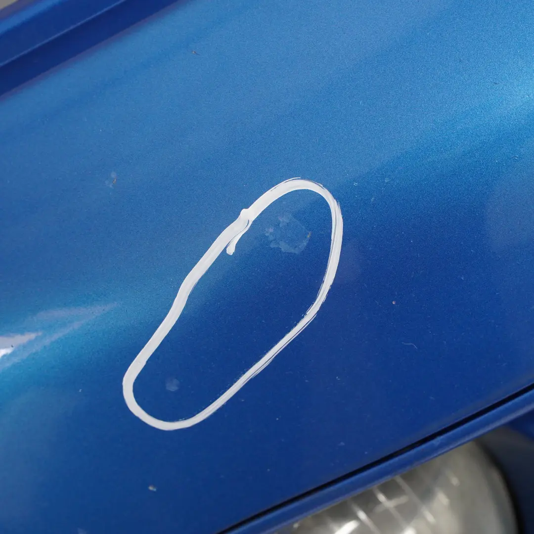 Mini R55 R56 Paraurti Anteriore Cooper S Trim Panel Laser Blue Metallic - A59 - SKU 0430242-LAB2 - Numero di parte 0430242