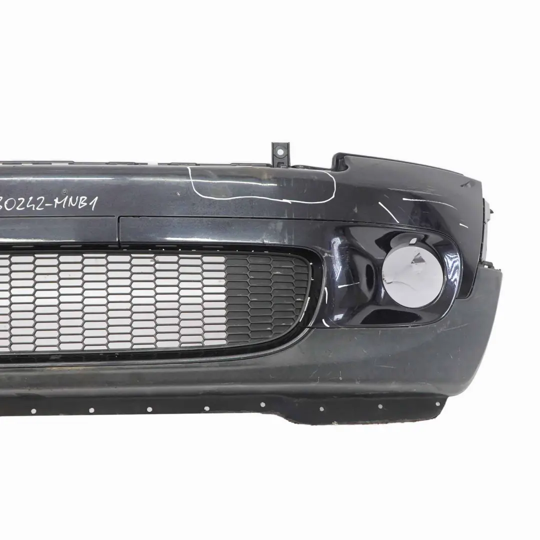 Front Bumper Cooper S Trim Panel Midnight Black Metallic - A94 to Mini R55 R56 with Part number 0430242 Mini R55 R56 Front Bumper Cooper S Trim Panel Midnight Black Metallic - A94 - SKU 0430242-MNB1 - Part number 0430242