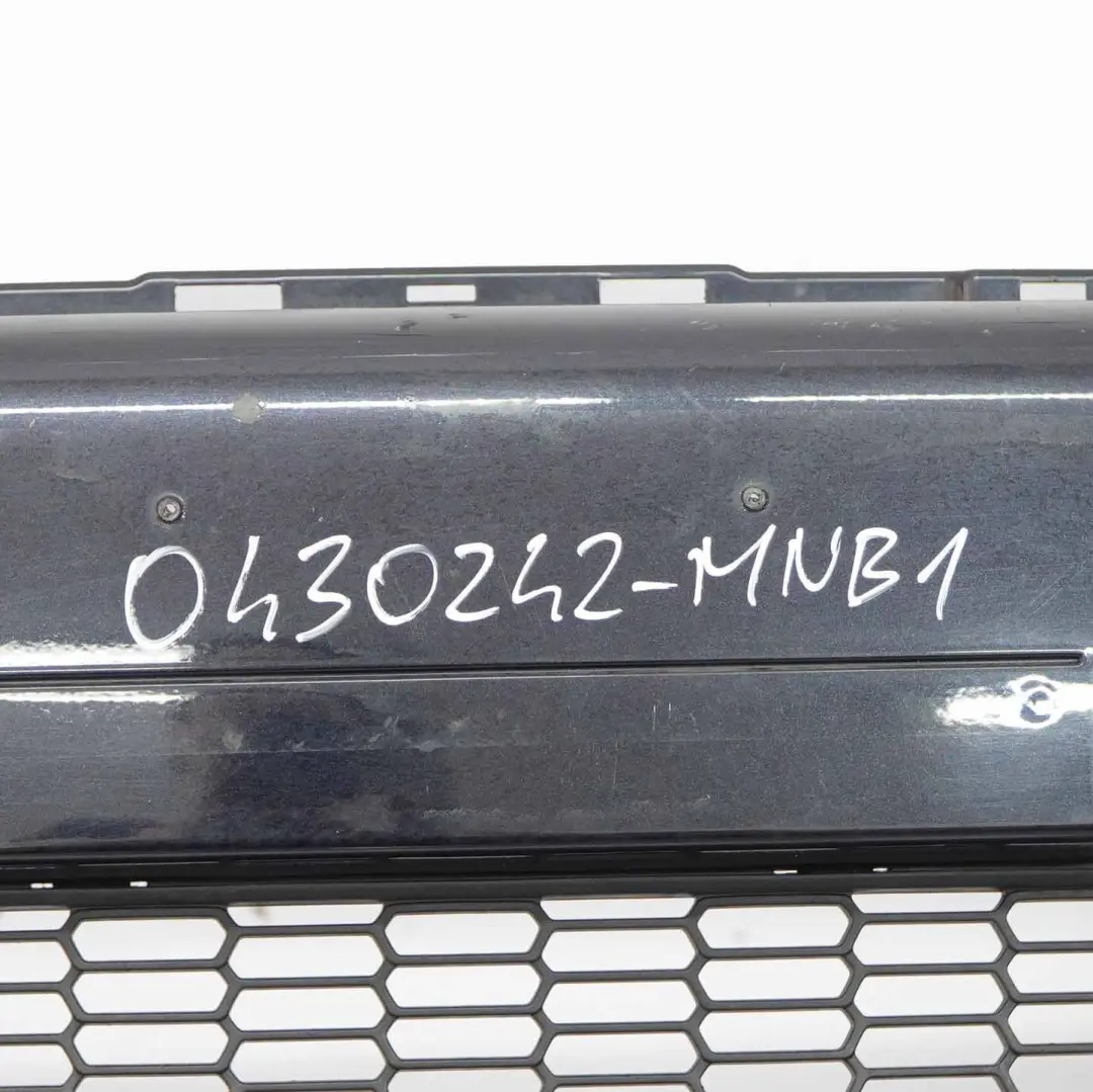 Front Bumper Cooper S Trim Panel Midnight Black Metallic - A94 to Mini R55 R56 with Part number 0430242 Mini R55 R56 Front Bumper Cooper S Trim Panel Midnight Black Metallic - A94 - SKU 0430242-MNB1 - Part number 0430242