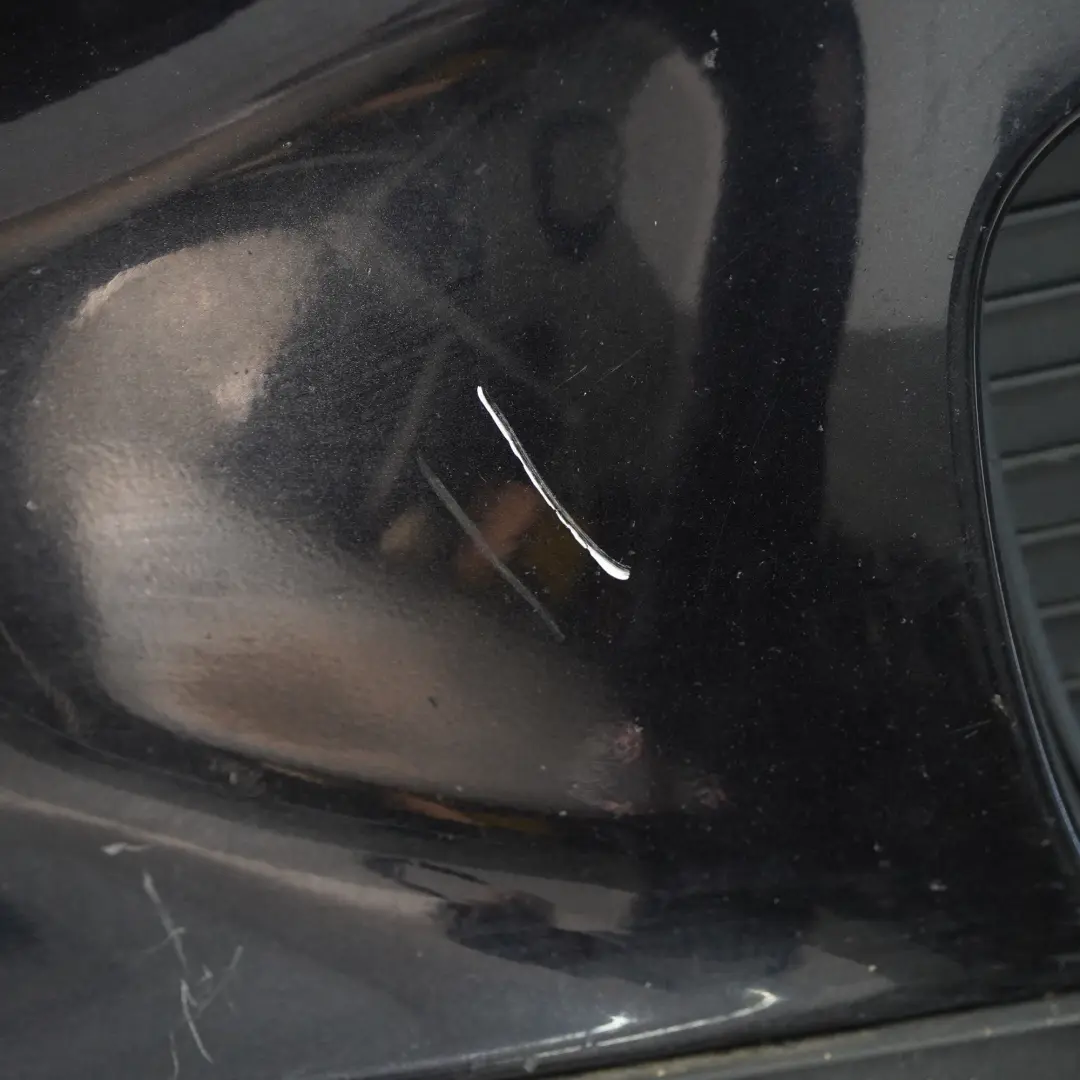 Mini R55 R56 Front Bumper Cooper S Trim Panel Midnight Black Metallic - A94 - SKU 0430242-MNB1 - Part number 0430242